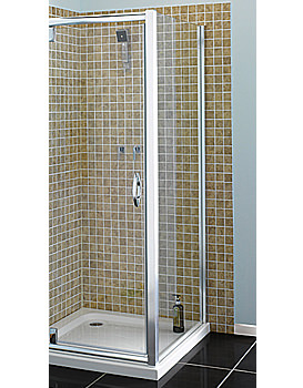 Aqualux Aquanos Side Shower Panel 1000mm | FEN0600AQU