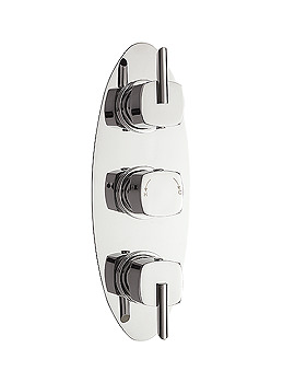 Rialto Concealed Thermostatic Triple Shower Valve