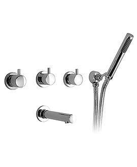 Vado Zoo Wall Mounted Bath Shower Mixer