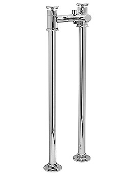 Vado Tonic Floor Mounted 2 Hole Bath Shower Mixer