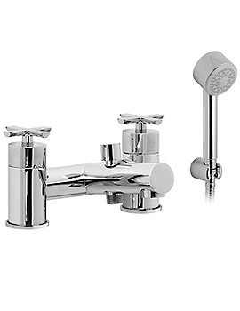 Vado Tonic Deck Mounted Bath Shower Mixer Tap | TON-130+K