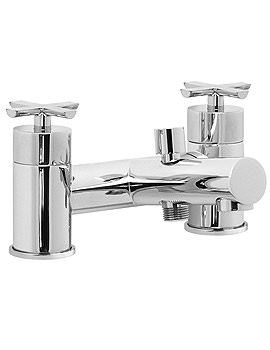 Vado Tonic Deck Mounted 2 Hole Bath Shower Mixer Tap | TON-130
