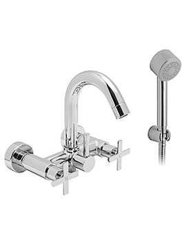 Vado Tonic Wall Mounted Exposed Bath Shower Mixer Tap | TON-123+K