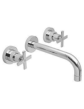 Vado Tonic 3 Hole Wall Mounted Bath Filler Tap | TON-126L-3/4