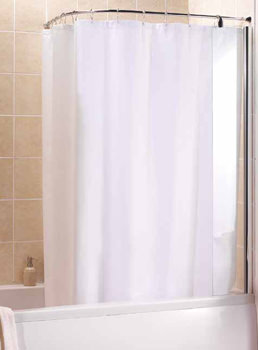 Manhattan Curved Curtain Rail With Fixed Panel | M3CLCSCRC
