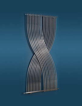 MHS Gemini Crossover Style Tube-On-Tube Chrome Radiator 796 x 1760mm