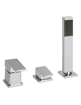 Vado Synergie Deck Mounted Single Lever Bath Shower Mixer