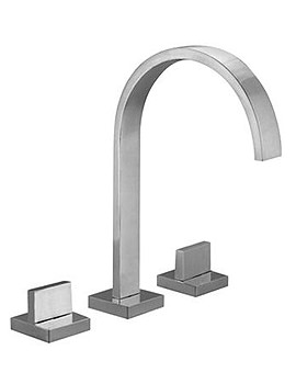 Vado Geo 3 Hole Deck Mounted Bath Filler Valve
