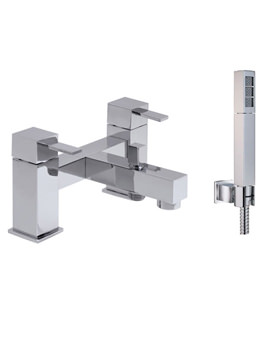 Vado Te 2 Hole Bath Shower Mixer With Shower Kit