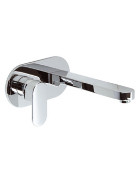 Vado Life Wall Mounted Single Lever Basin Mixer Tap