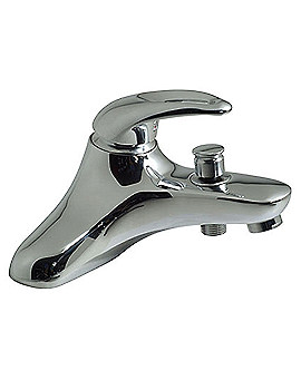 Vado Deck Mounted 2 Hole Single Lever Bath Shower Mixer Tap | MAG-130/SL
