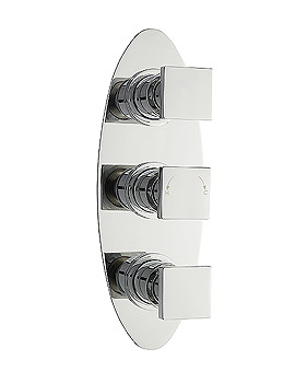 Home Of Ultra Milo Concealed Thermostatic Triple Shower Valve