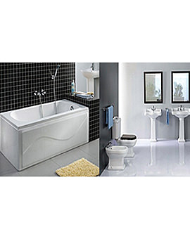 Aqva Modern Vancouver Small Bathroom Suite