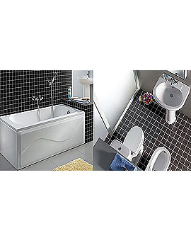 Aqva Concord Smart Small Suite for Compact Bathrooms