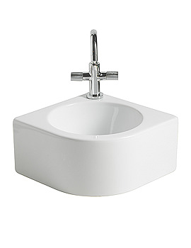 Balterley Affinity Solutions Angle Bowl Counter Top Basin 36cm