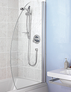 Manhattan M3 Sail Bath Screen 993 x 1503mm