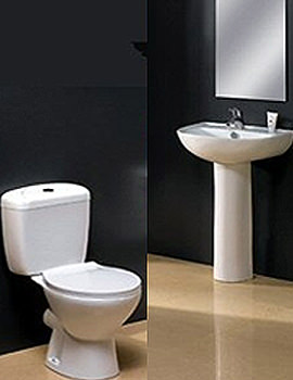 Aqva Milan Washroom 4 Piece Suite