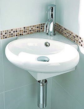 HIB Bella Corner Basin for Bathroom and Cloakrooms | 9220