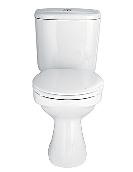 Balterley Aura Closed Coupled WC Including Cistern and Fittings 685mm