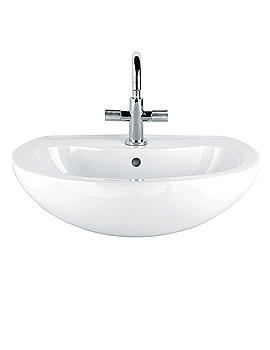 Balterley Aura 56cm Semi-Recessed Basin