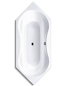 Kaldewei Mega Duo6  182 Steel Bath 2140 x 900mm WHT
