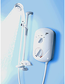 MIRA SPORT MAX ELECTRIC SHOWER 9.0KW WHITE AND CHROME