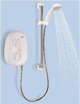 Mira Vie Electric Shower 10.8KW White and Chrome 2.1539.392