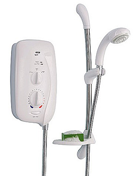 Mira Sport Electric Shower 7.5 KW White And Chrome | 1.1563.001