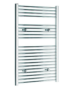 Image of Tivolis Heated Towel Rail Radiator Straight 500 x 1000mm