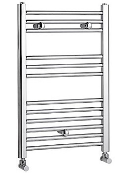 Hudson Reed Tivolis Straight Dual Fuel Electric Towel Rail | HK351