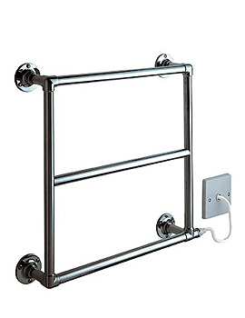 Vogue Venice Electric Towel Rail Depth 120mm