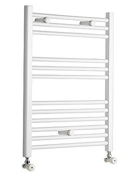 Ultra White Straight Ladder Rail 600 x 760mm White | HK242
