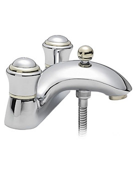 Sagittarius Metz Pillar Bath Shower Mixer Tap With No1 Kit Mixage