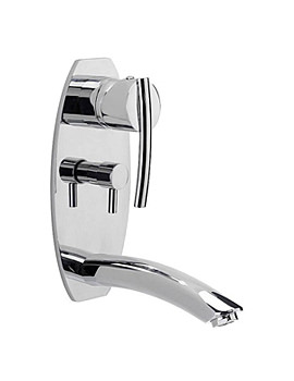 Sagittarius Pure Wall Mounted Bath Shower Mixer with Diverter