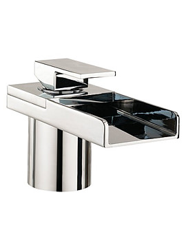 Crosswater Water Square Deck Mounted Mono-bloc Bath Tap | WS310DC