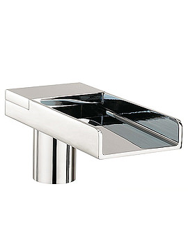 Crosswater Water Square Deck Mounted Bath Spout | WS0370DC