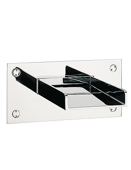 Crosswater Water Square Wall Mounted Bath Spout | WS0370WC