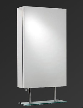 Torre Stainless Steel Designer Wall Cabinet
