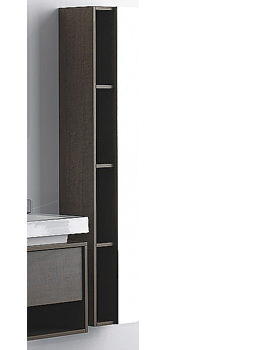 Olympia Dark Walnut Tall Cabinet 400mm from Lauren