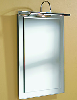 HIB Milan Illuminated Bathroom Mirror - 64604095