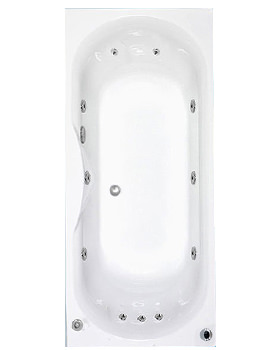 Sicily 1700 x 700mm Trojan Double Ended Whirlpool