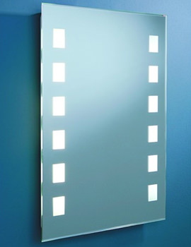 HIB Halifax Backlit Bathroom Mirror 700 x 500mm | 64123095