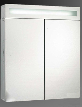 Monza Stainless Steel Designer Wall Cabinet