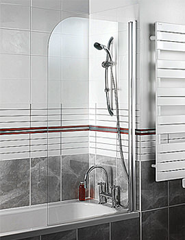 Manhattan M3 Radius Bath Screen 815mm