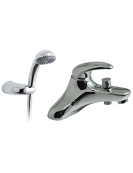Vado Magma Deck Mounted Single Lever Bath Shower Mixer With Kit