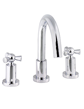 Home Of Ultra Vienna 3 Hole Deck Mounted Bath Filler Tap | VIE303