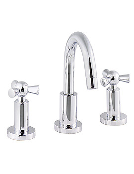Home Of Ultra Vienna 3 Hole Deck Mounted Basin Mixer Tap