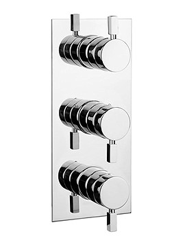 Crosswater Logic Thermostatic Shower Valve Of Three Control | LO2000RC