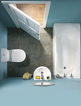 Balterley Petite Complete Bathroom Suite White
