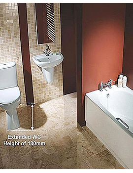 Balterley Vision Suite with Extended WC